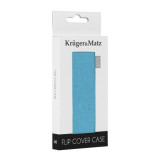 Cumpara ieftin Husa flip cover kruger&amp;matz live albastru, Apple