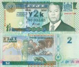 Bancnota Fiji 2 Dollars 2000 Comemorativa UNC