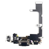 Banda Incarcare Mufa iPhone 11 Pro, Negru, Flex Incarcare