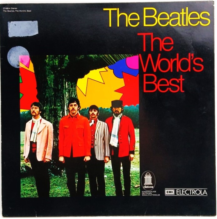 The beatles - The World&#039;s best NM / VG+ vinil Lp disc rock beat Odeon Germania 1981