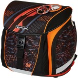 Ghiozdan neechipat FiloLight, dimensiune 38 x 32 x 22 cm, motiv Speed, Herlitz