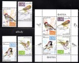 BULGARIA 2017, Fauna, Pasari, serie neuzata, MNH