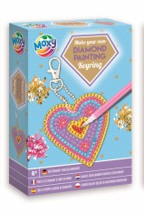 Set creativ DIY, Creeaza propriul breloc cu strasuri, Diamond Paint, Grafix foto