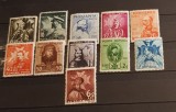 ROM&Acirc;NIA 1938 STRAJA TARII-VOIEVOZII SET COMPLET NESTAMPILAT MNH