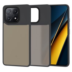 Husa Xiaomi Poco X6 Pro Techsuit HaloFrost??A Series, negru foto
