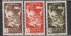 Guinea Spaniola 1951 - Pisici Salbatice 3v MNH, Nestampilat