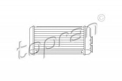 Radiator incalzire interior OPEL ASTRA G Hatchback (F48, F08) (1998 - 2009) TOPRAN 207 123 foto