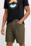 Picture pantaloni scurți Aldos barbati, culoarea verde, MSH0121