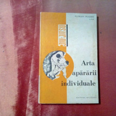 ARTA APARARII INDIVIDUALE (JIU-JITSU) - Florian Frazzei - Militara, 1969, 158 p.