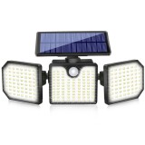 Lampa solara cu senzori, 230 LED, Impermeabila