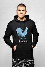 Hanorac Barbati Negru - Cocos - L