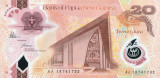 PAPUA NOUA GUINEE █ bancnota █ 20 Kina █ 2013 █ P-31b █ UNC necirculata