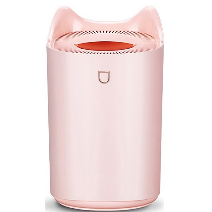 Umidificator cu duza dubla, flippy, de capacitate mare 3l, roz