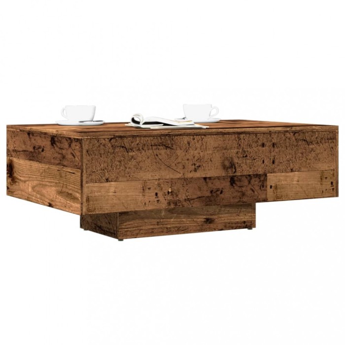 vidaXL Măsuță de cafea, lemn vechi, 85x55x31 cm, lemn prelucrat 856402