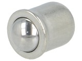 Indexor cu bilă pe arc din oțel inoxidabil, 6mm, 3N, 6,5N