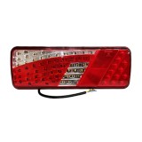 Lampa stop spate 75LED 10/30V 420x150mm - Stanga Garage AutoRide