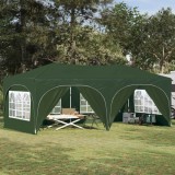 vidaXL Cort de Petrecere Pop-up Verde 575 x 288 x 245 cm 42019904