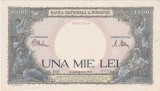Bancnotă Rom&acirc;nia 1000 lei 10 septembrie 1941, seria K.1543 nr. 0259