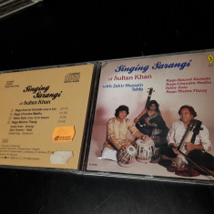 [CDA] Sultan Khan with Zakir Hussain - Singing Sarangi - cd audio original