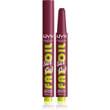 NYX Professional Makeup Fat Oil Slick Click balsam de buze colorat culoare 09 That&#039;s Major 2 g