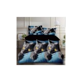 Cumpara ieftin Lenjerie de Pat Bumbac Satinat 3D cu 4 Piese- SIPRB-94