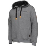 Hanorac Classic Zip Gri Melange Marime S