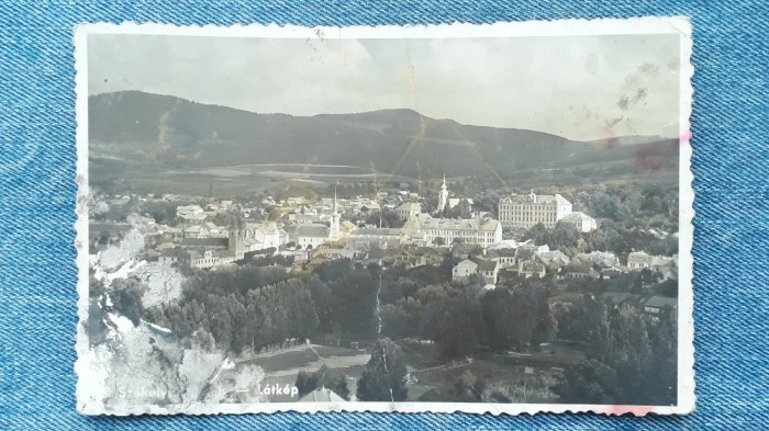 33 - Szekelyudvarhely Latkep / Odorheiu Secuiesc vedere generala / carte postala