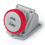 Priză industrială aplicată 3P+N+E 16A 400V IP67 &ndash; SCAME | 517.1657