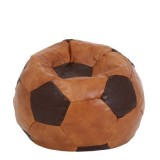 BEAN BAG BABY BALL - IMITATIE PIELE - CONIAC/DIVERSE CULORI - Mov 21897