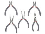 Kit cleşti PROLINE reglabili, semirotunzi, 120mm, 5 bucăți