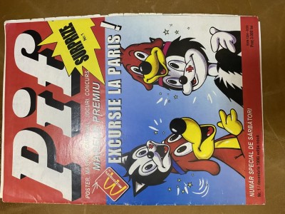 PIF nr. 1/1996 - limba romana - banda desenata/comics foto