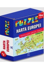 Harta Europei: Puzzle - DPH