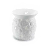 Cumpara ieftin Difuzor parfum camera ceramica alba II &Oslash; 9 cm x 9,5 H