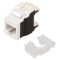 Conector RJ45 Cat 6a alb