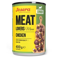 Josera Meat Lovers Menu Chicken Junior 400 g foto