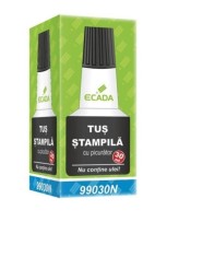 Tus pentru stampila Ecada, 30 ml - Negru
