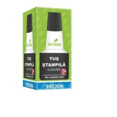 Tus pentru stampila Ecada, 30 ml - Negru