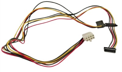 Cablu adaptor 8 pini 3 sata, Active, Compatibil Fujitsu Esprimo, alimentare hard disk, hdd, ssd, 50cm, T26139-Y4012-V201 foto