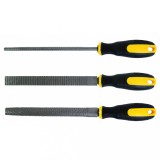 Set 3 pile pentru lemn 200 mm Topmaster, maner ergonomic