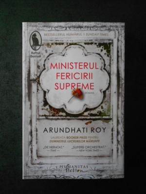 ARUNDHATI ROY - MINISTERUL FERICIRII SUPREME foto