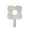 Set 10 x Clema nichel sudura in puncte 4x18650