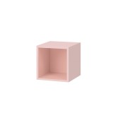 Boxie nyitott fali szekr&eacute;ny 40x40x37 cm pink