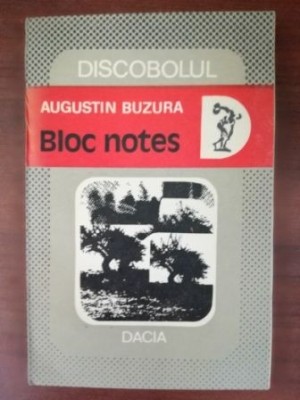 Bloc notes- Augustin Buzura foto