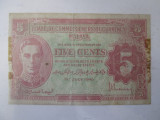 Malaya/Straits Settlements 5 Cents 1941