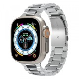 Curea Spigen Modern Fit 316L pentru Apple Watch 49mm / 46mm / 45mm / 44mm / 42mm Series, Argintie AMP06356