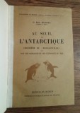 Au seuil de L'Antarctique-Rene Jeannel