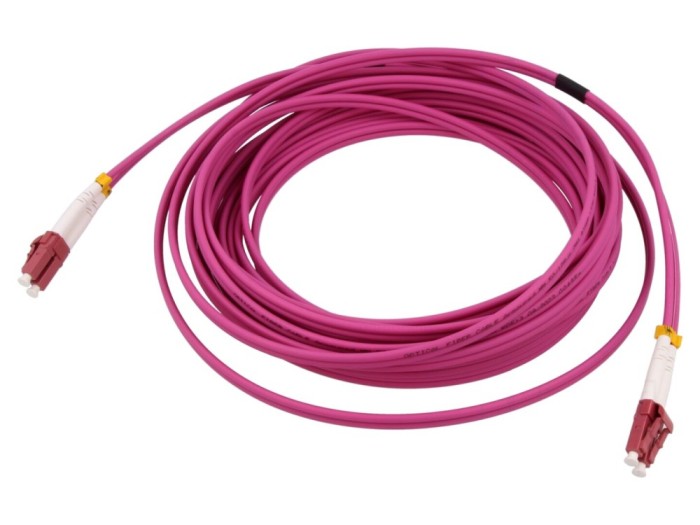 Cablu patch cord fibră optică OM4 LC/UPC