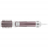 Cumpara ieftin Perie rotativa Rowenta CF9540F0, 1000 W, 2 viteze, Invelis cheratina, Alb/Roz