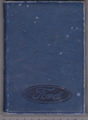 bnk div Pliant ( carnetel ) publicitar Ford foto