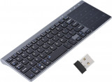 Mini tastatură fără fir de 2 Ghz cu tastatură numerică cu touchpad Telecomandă u